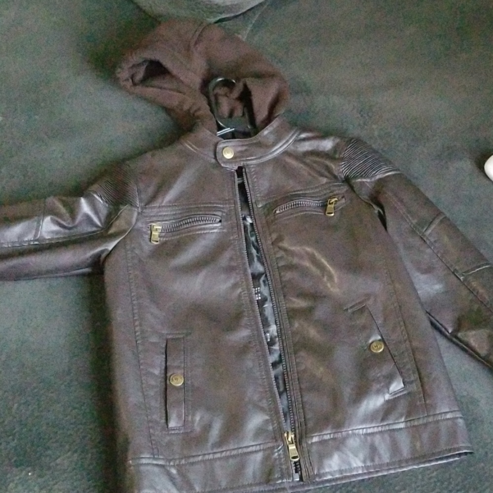 Leather jacket